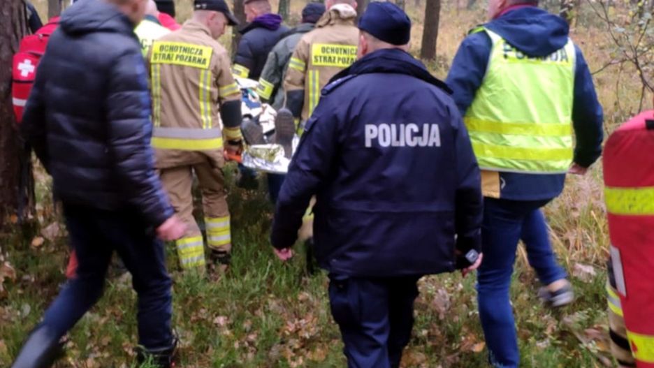 Akcja poszukiwawcza w Mrozach