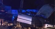 Otwock: Pijany kierowca BMW uderzył słup. Uciekając zgubił dowód