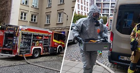 Incydent w szkole w Warszawie. Pojawił się dym. "Tajemnicza substancja"