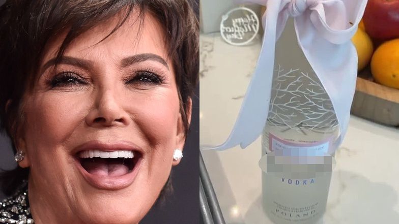 Kris Jenner chwali się prezentami na Dzień Matki: marihuana, zabawka erotyczna i BUTELKA POLSKIEJ WÓDKI