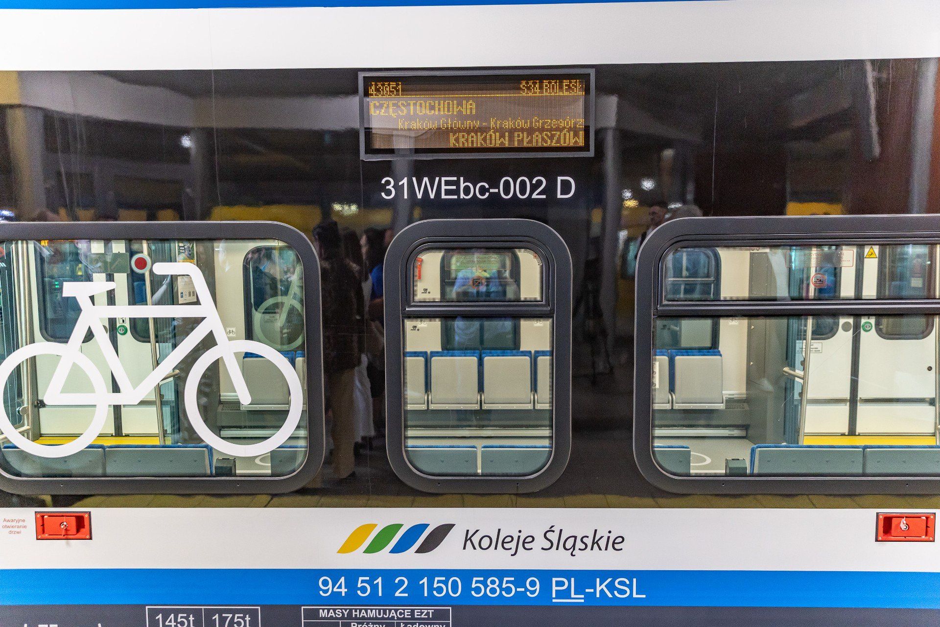 Uruchomiono nowe połączenie kolejowe na trasie Kraków - Częstochowa.