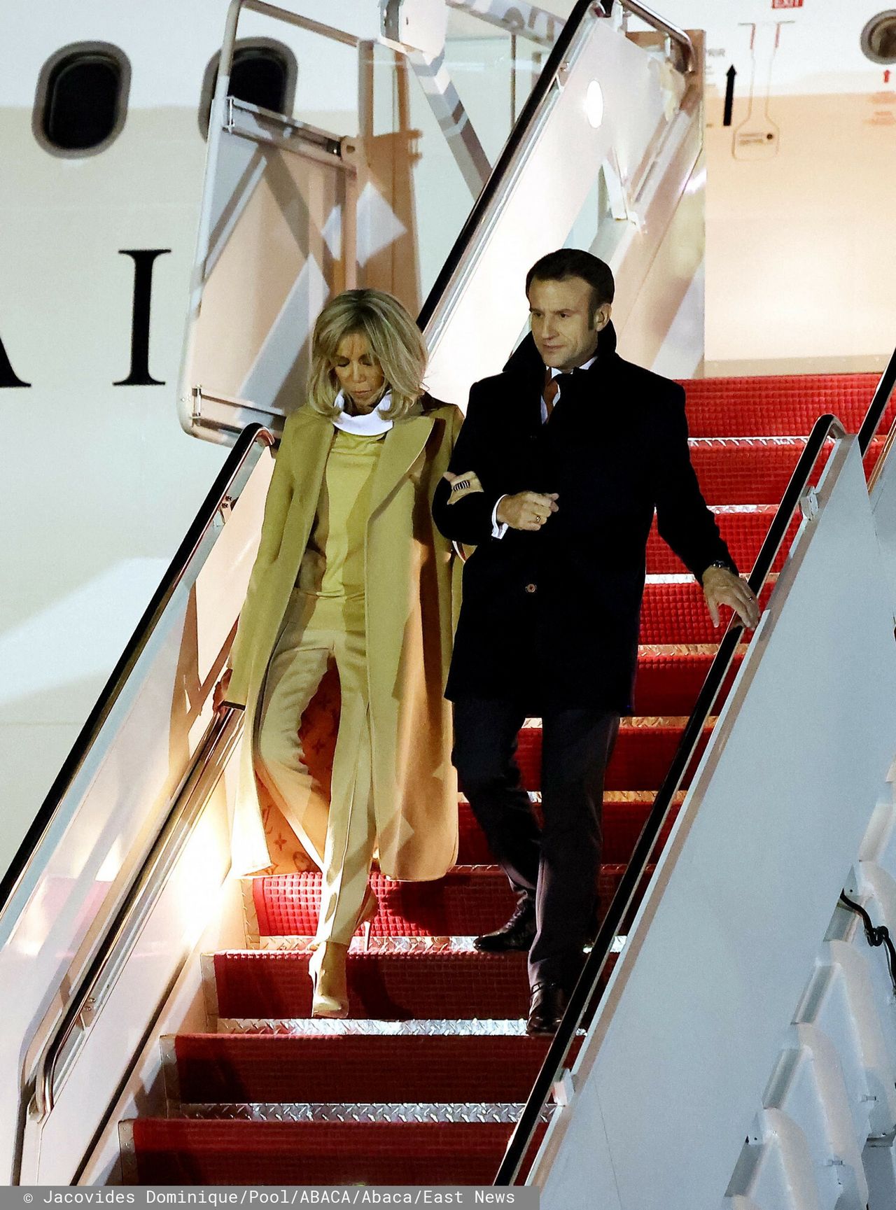 Emmanuel i Brigitte Macron z wizytą w USA 