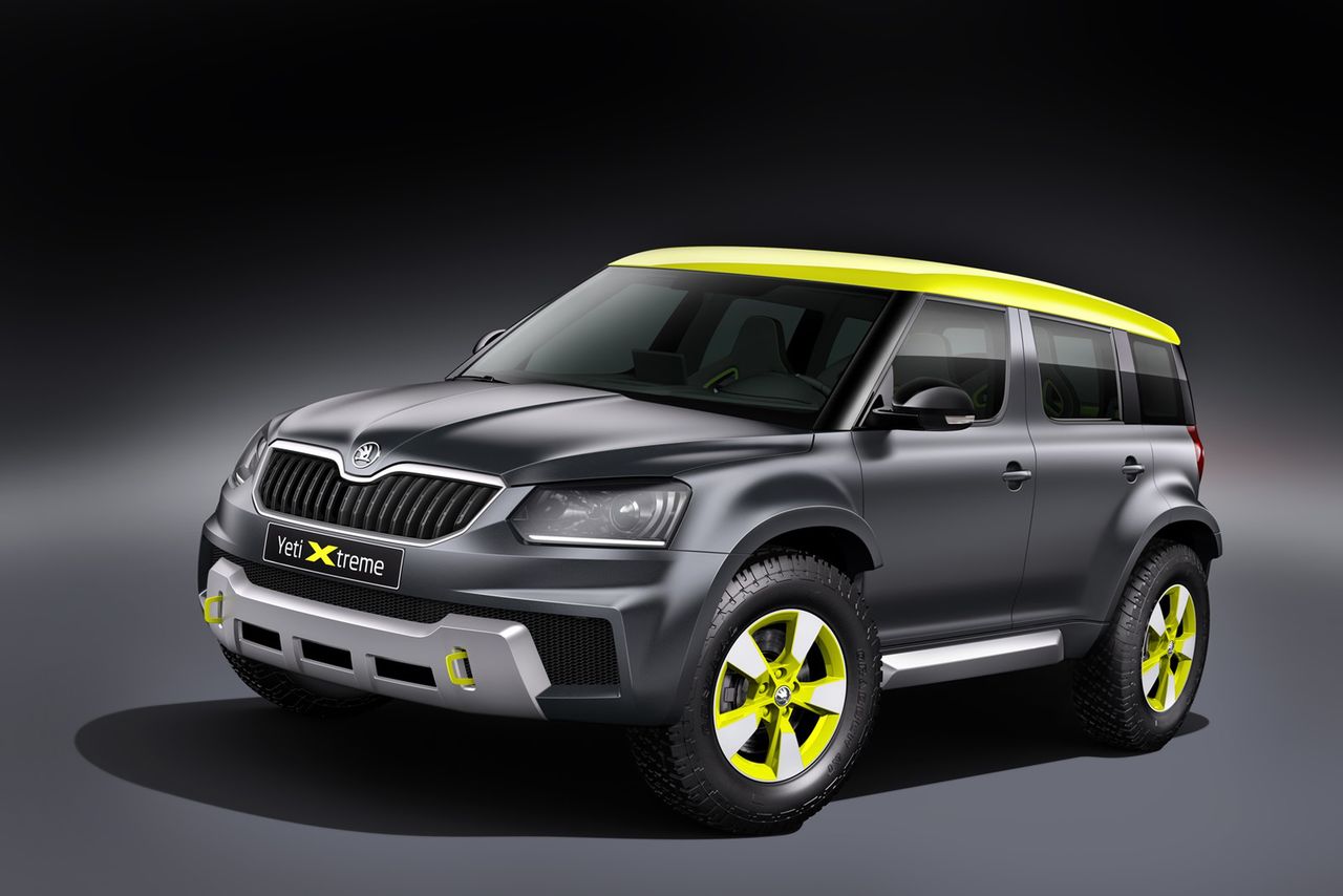 Škoda Yeti Xtreme – model przeprawowy [aktualizacja]