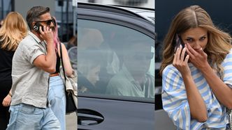 Agnieszka Kaczorowska z Marcinem Rogacewiczem ulatniają się z ramówki Polsatu i wsiadają do BMW