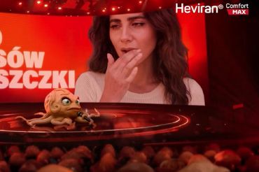 Lady Opryszczka w reklamie Heviran Complex