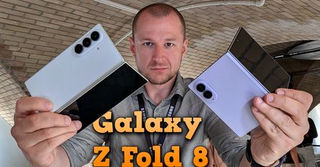 Składany smartfon po nowemu. Widziałem Samsungi Galaxy Z8