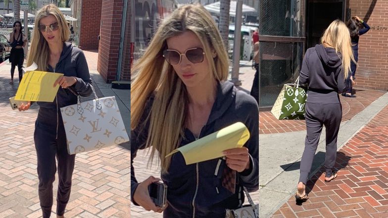 Joanna Krupa odbiera wyniki badań w przychodni w Beverly Hills