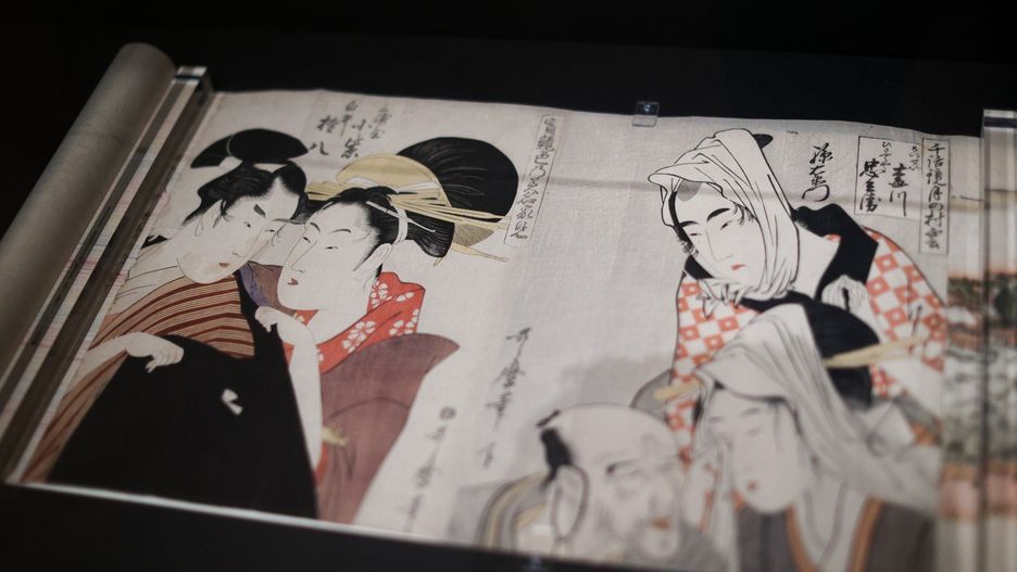 Portrety pięknych kobiet, scenki rodzajowe, pejzaże autorstwa Utagawy oraz pokaz japońskiego rzemiosła artystycznego i strojów do kwietnia można zobaczyć w Gmachu Głównym Muzeum Narodowego w Krakowie