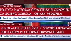 Krzysztof Luft chce ukarania TVP Info za obwinienie PO o śmierć syna posłanki