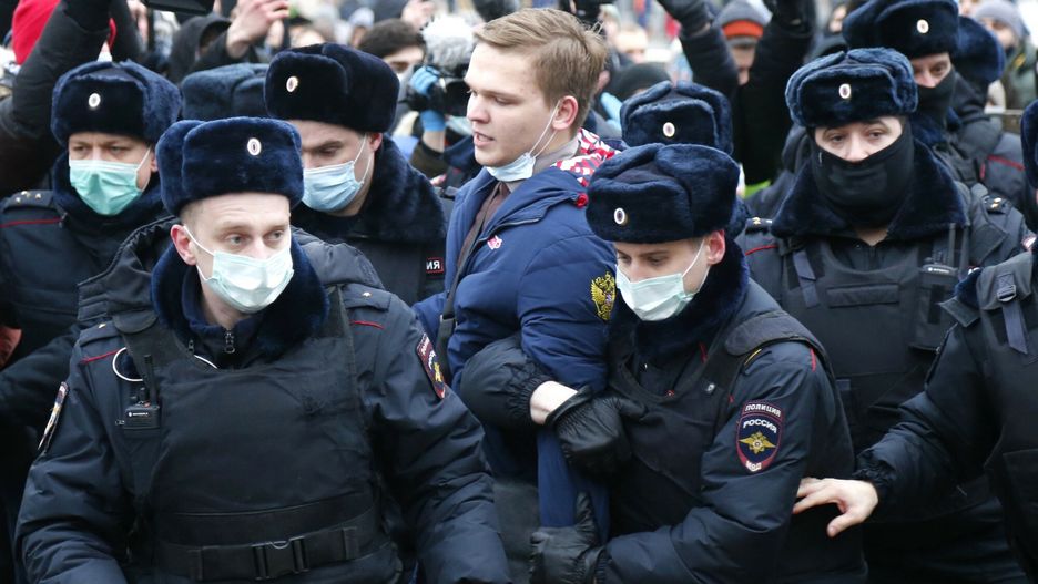 Rosja. Protesty w obronie Nawalnego. Są pierwsi zatrzymani