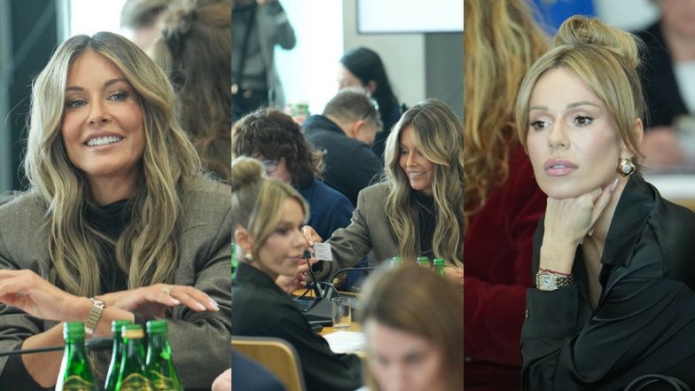 Doda i Małgorzata Rozenek unikały kontaktu wzrokowego w Sejmie