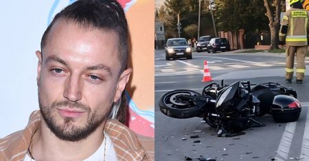 TYLKO NA PUDELKU: Policja wyjaśnia okoliczności wypadku w Słomczynie. "Nie wskazujemy, kto był sprawcą". Stan motocyklisty nie pozwala na przesłuchanie