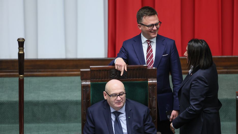 Szymon Hołownia, Piotr Zgorzelski, Monika Wielichowska w Sejmie
