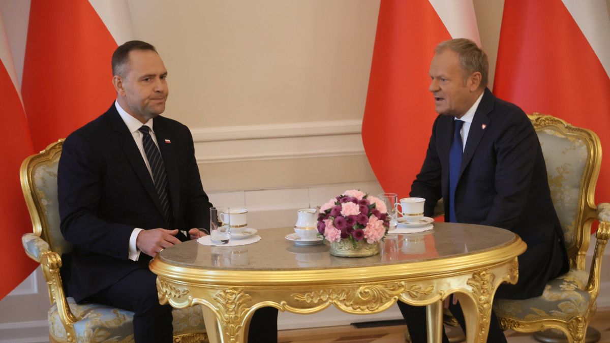 Spotkanie prezydenta Karola Nawrockiego z premierem Donaldem Tuskiem