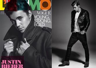 Justin Bieber na okładce "L'Uomo Vogue"! (ZDJĘCIA)