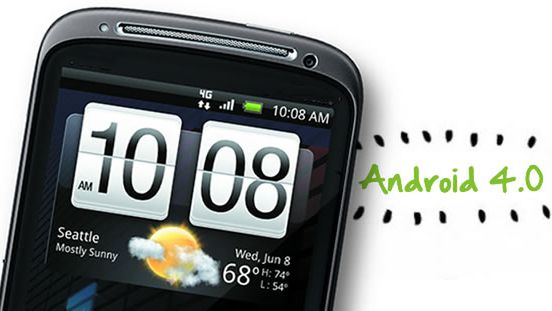 HTC aktualizuje informacje o ICS dla kolejnych urządzeń 1