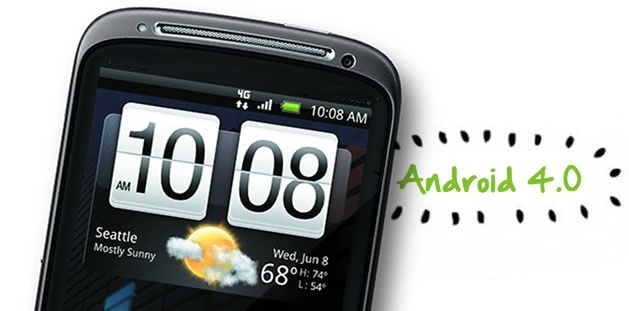 HTC aktualizuje informacje o ICS dla kolejnych urządzeń