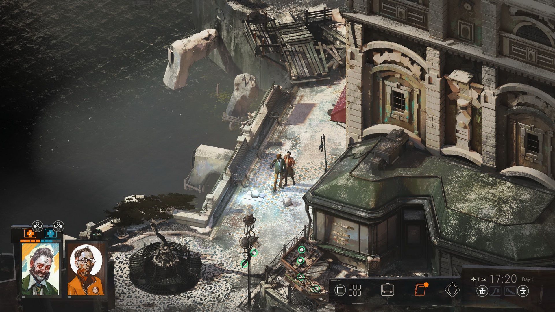 Disco Elysium: The Final Cut - bardzo klimatyczna oprawa wizualna