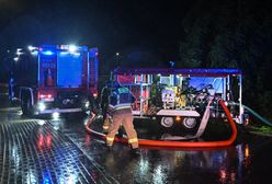 Tragiczny pożar we Włocławku. Hala stanęła w płomieniach