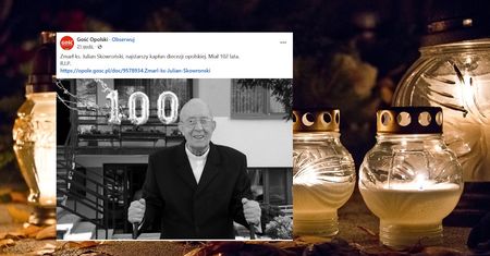 Nie żyje ks. Julian Skowroński. Miał 102 lata