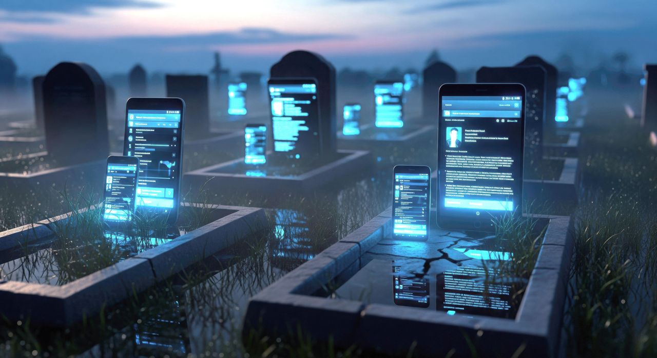 "Nieaktywnych" profili w social mediach z powodu śmierci są miliony