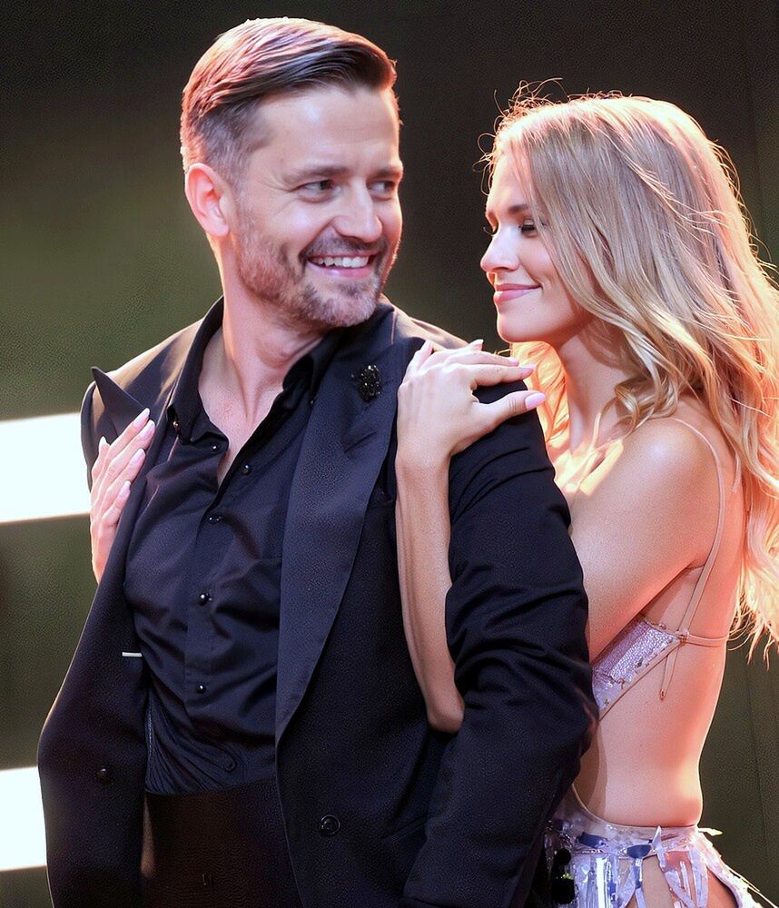 Marcin Rogacewicz i Agnieszka Kaczorowska