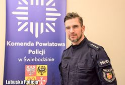 Policjant ze Świebodzina wskoczył do lodowatej wody. Uratował kobietę