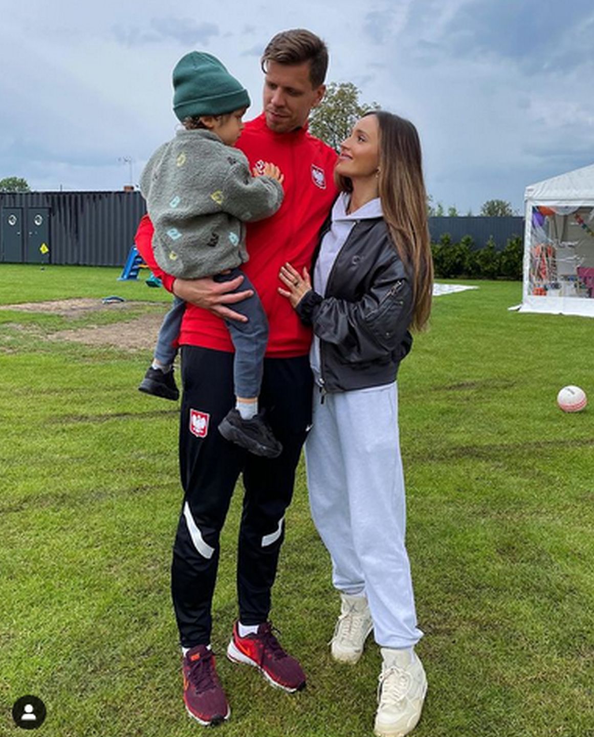 Marina Łuczenko, Wojciech Szczęsny i Liam