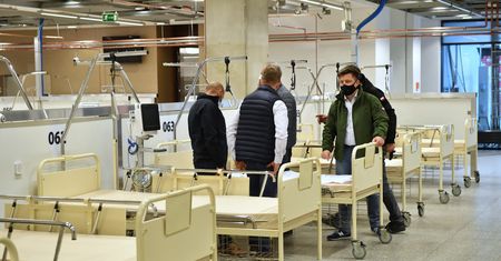 Koronawirus w Polsce. Szpital na Stadionie Narodowym nie jest gotowy