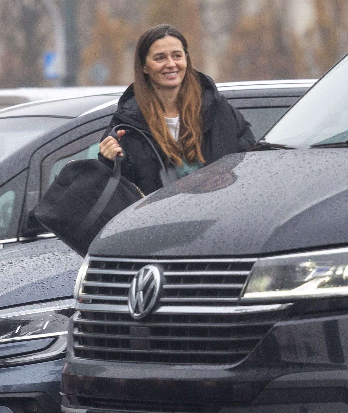 Agnieszka Grochowska z tajemniczym przyjacielem (?)