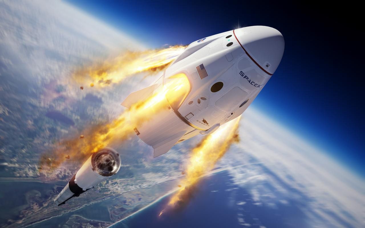 Pierwsza załogowa misja NASA i SpaceX. Oglądaj na żywo start rakiety Falcon 9