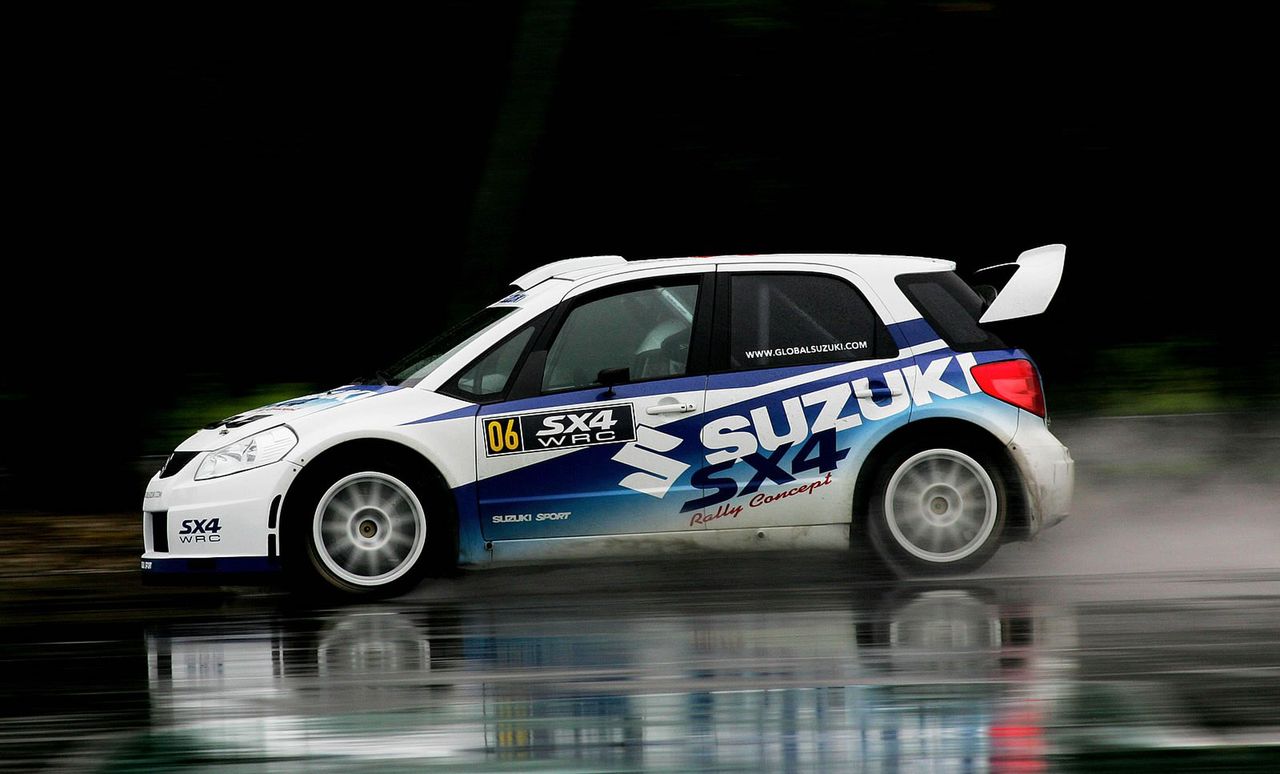 Pierwsze jazdy Suzuki SX4 WRC
