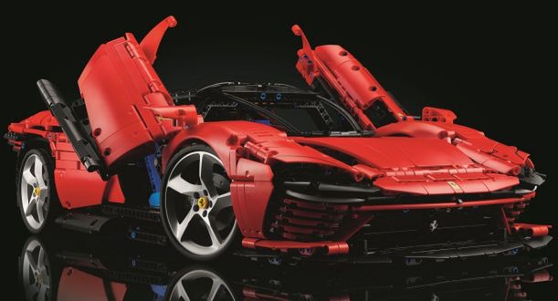 Ferrari Daytona SP3 z klocków LEGO za 1899,99 zł (wideo)