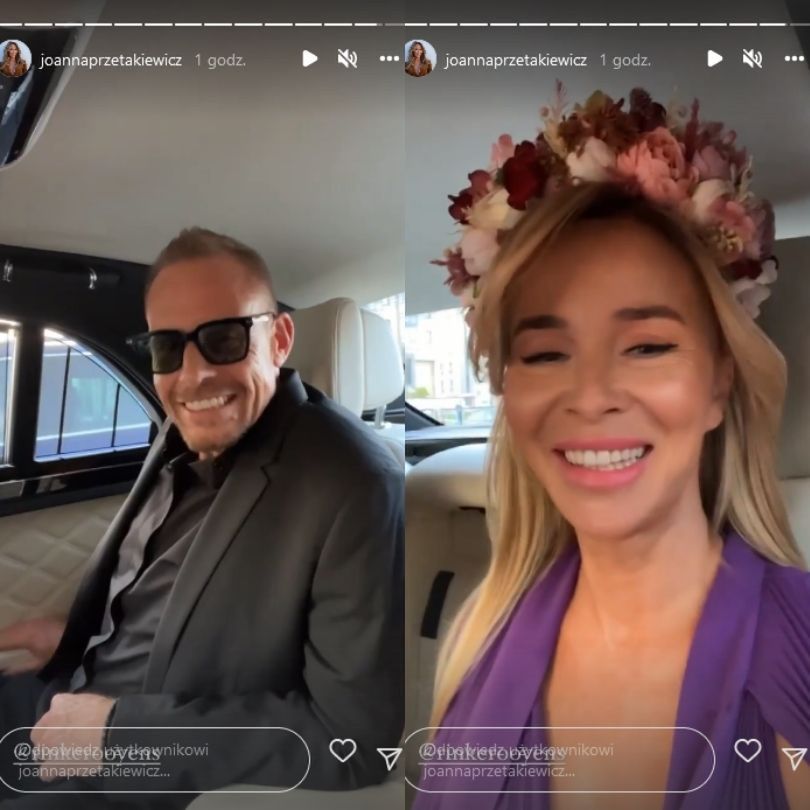 Joanna Przetakiewicz mknie na charytatywny event