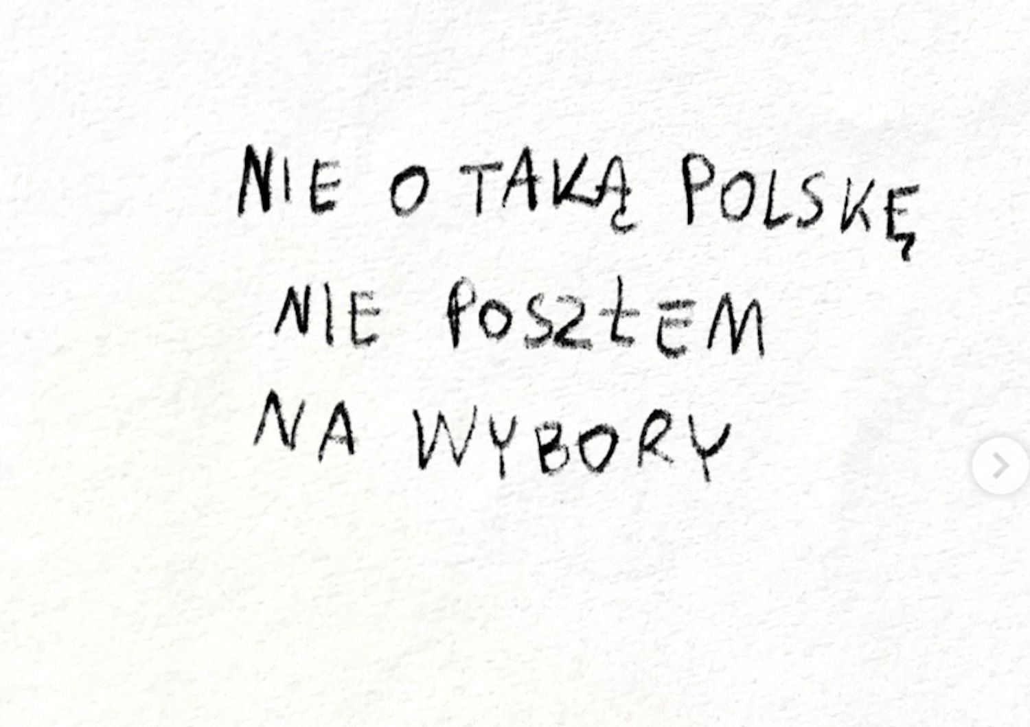 Damięcka namawia do tego, aby głosować