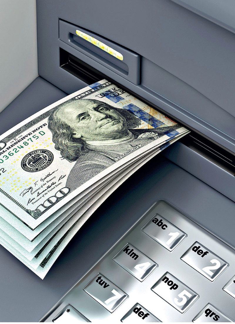 Automat pełen pieniędzy. Historia bankomatu