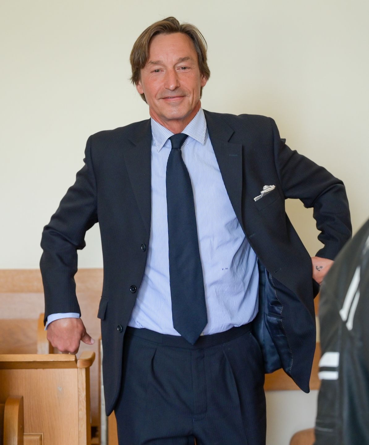 Paul Montana na ogłoszeniu wyroku