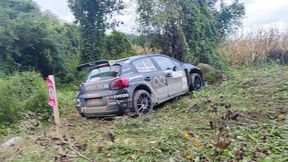 Wypadek podczas rajdu na Opolszczyźnie. Dwie osoby w szpitalu
