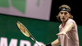 W Rotterdamie emocje i zaskoczenia. Stefanos Tsitsipas zagrał pod okiem nowego trenera