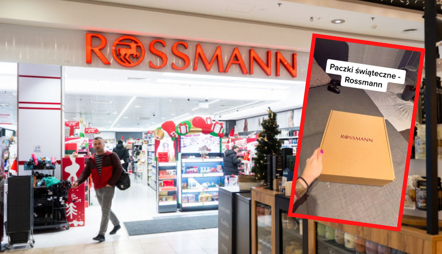 Rossmann życzy "Wesołych Świąt". Kobieta pokazała, co jest w paczkach