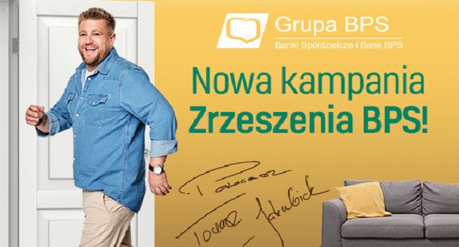 Tomasz Jakubiak w kampanii wizerunkowej Zrzeszenia BPS
