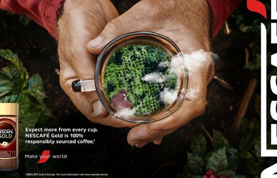 Nescafé z nową identyfikacją wizualną i kampanią „Make Your World”