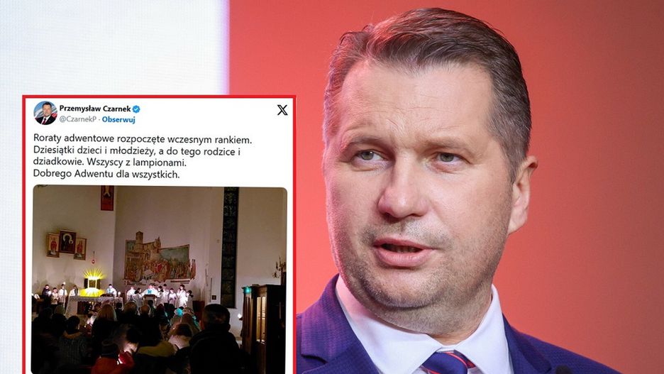 Przemysław Czarnek zrobił zdjęcie dzieciom. Lawina krytyki w komentarzach