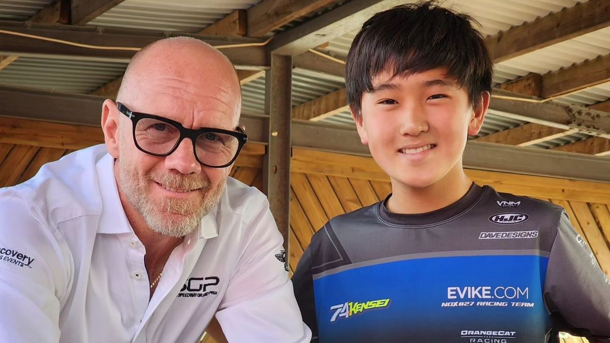 Archiwum prywatne / Na zdjęciu: Kensei Matsudaira i Tony Rickardsson (z lewej).