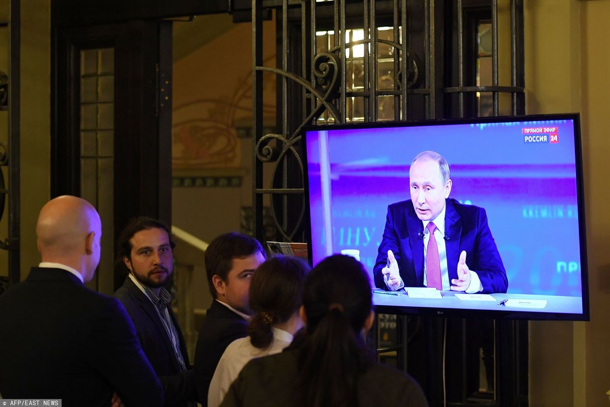 "Rosyjskie media ogłaszają 'historyczne przemówienie Putina', które zaplanowano na 30 września.