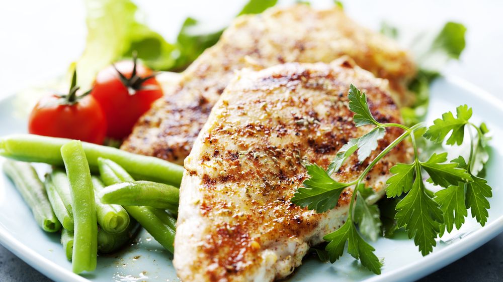 Grillowana pierś z kurczaka bez kości i bez skóry