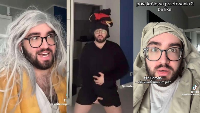 Parodiował Viki Gabor, teraz wziął się za "królowe przetrwania"