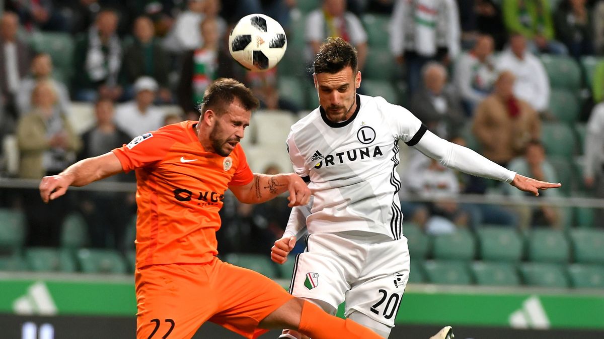 PAP / Bartłomiej Zborowski / Na zdjęciu: Marko Vesović (z prawej) oraz Rafał Pietrzak (z lewej)