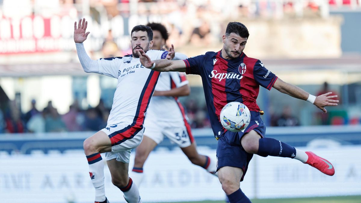 PAP/EPA / Serena Campanini / Mecz Serie A: Bologna FC - Genoa CFC