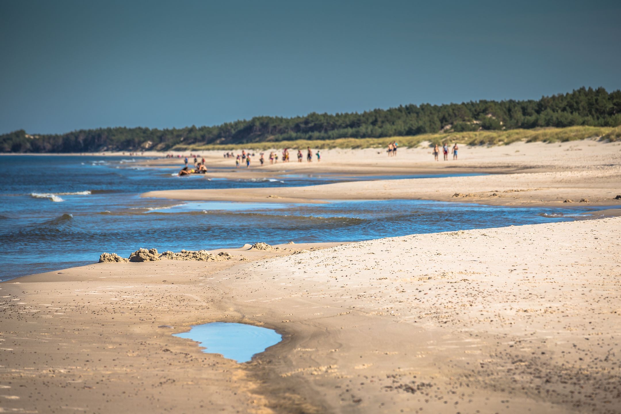Plaża w Łebie 